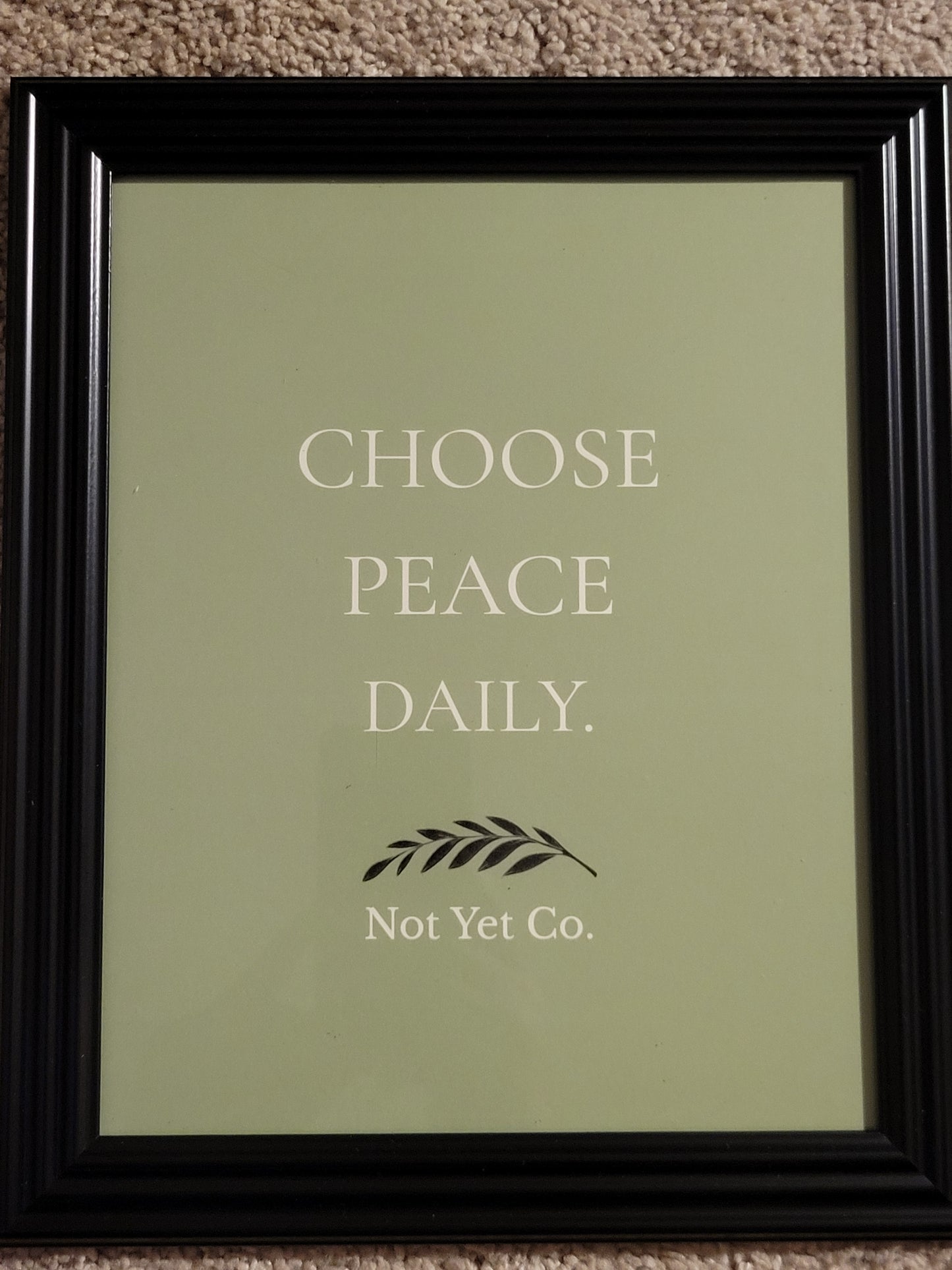 Serenity Collection-Framed Encouragement Set